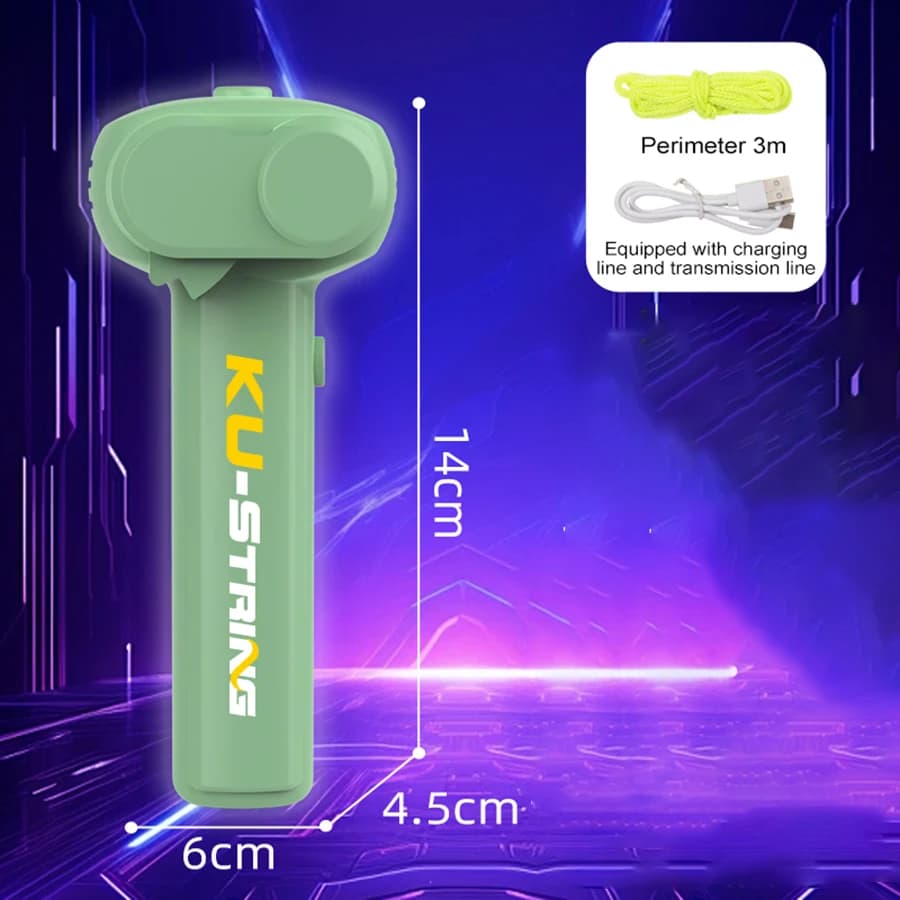 Antystresowa wyrzutnia świetlnego sznurka dla dzieci 🌟