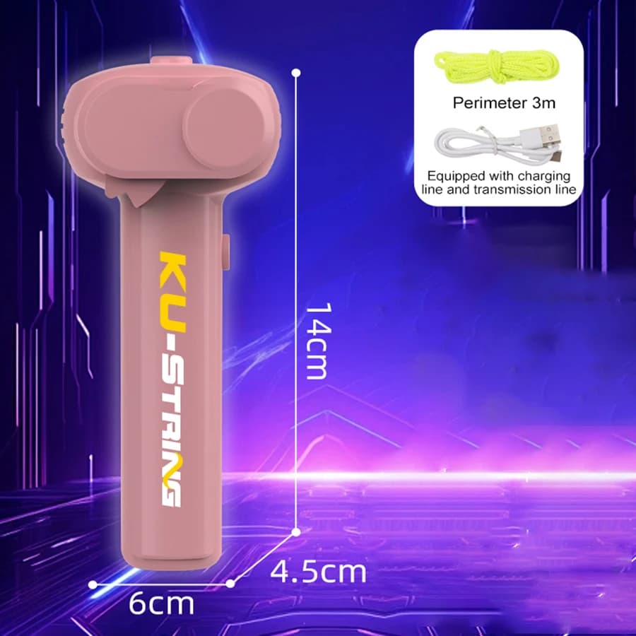 Antystresowa wyrzutnia świetlnego sznurka dla dzieci 🌟